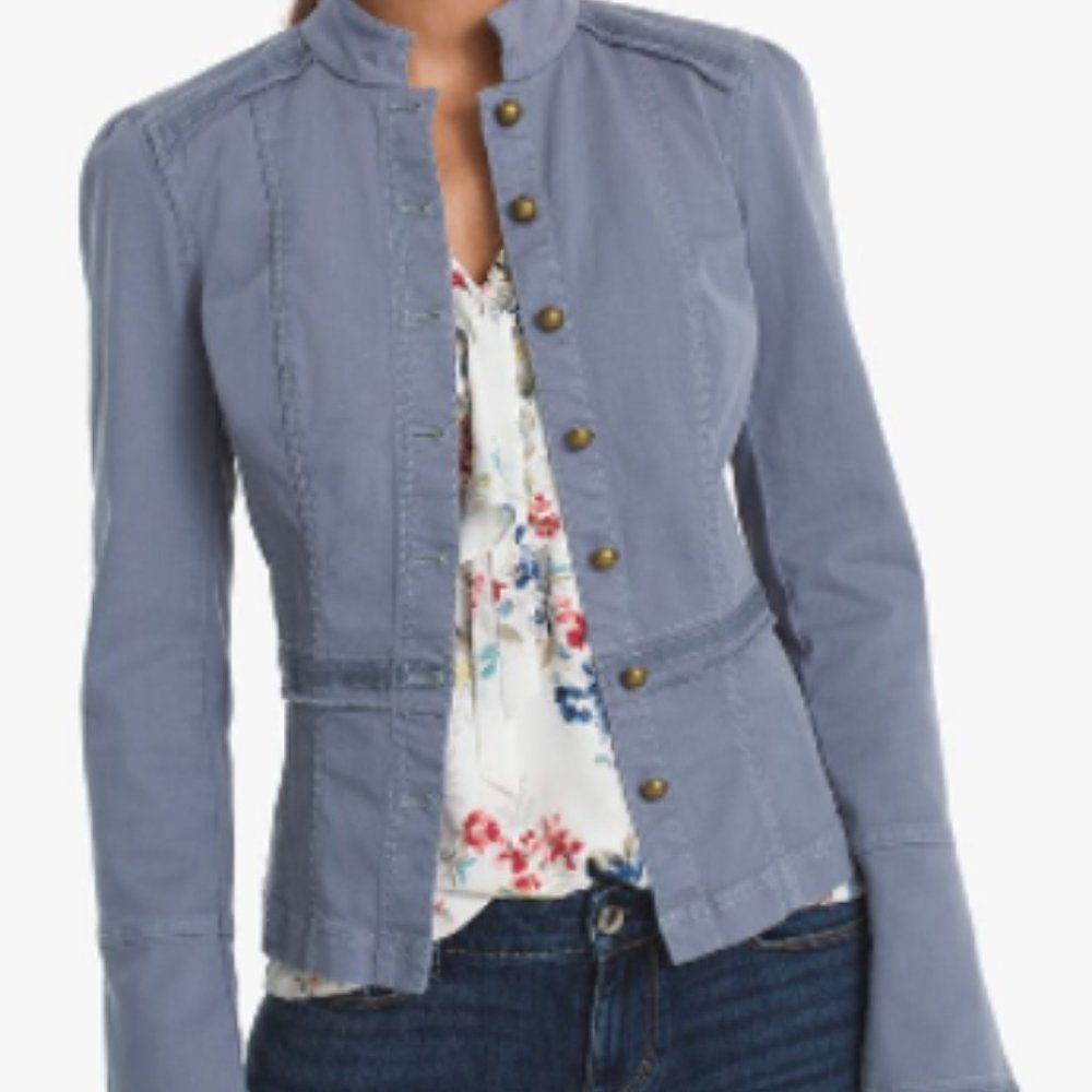 White House Black Market Button Front Jacket
